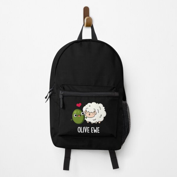 Item preview, Olive Ewe Funny Love Puns (Dark BG) designed and sold by punnybone.