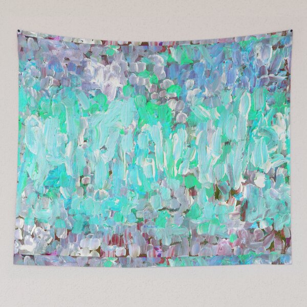 Item preview, Painted Desert Yucca Garden Abstract Painting designed and sold by RDRiccoboni.