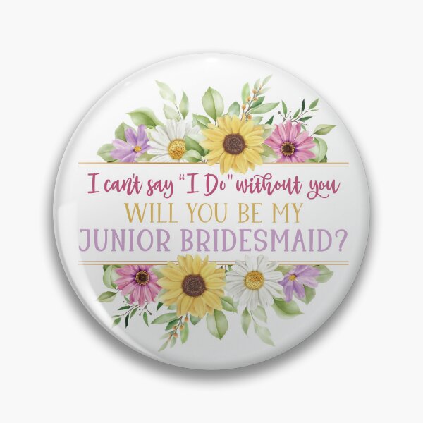 Item preview, Will You Be My Junior Bridesmaid? designed and sold by mellibeedesigns.