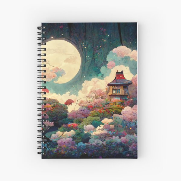 Aperçu de l'œuvre « Paysage fantastique v2 » par RudeKittenDesigns créée et vendue par rudekitten.