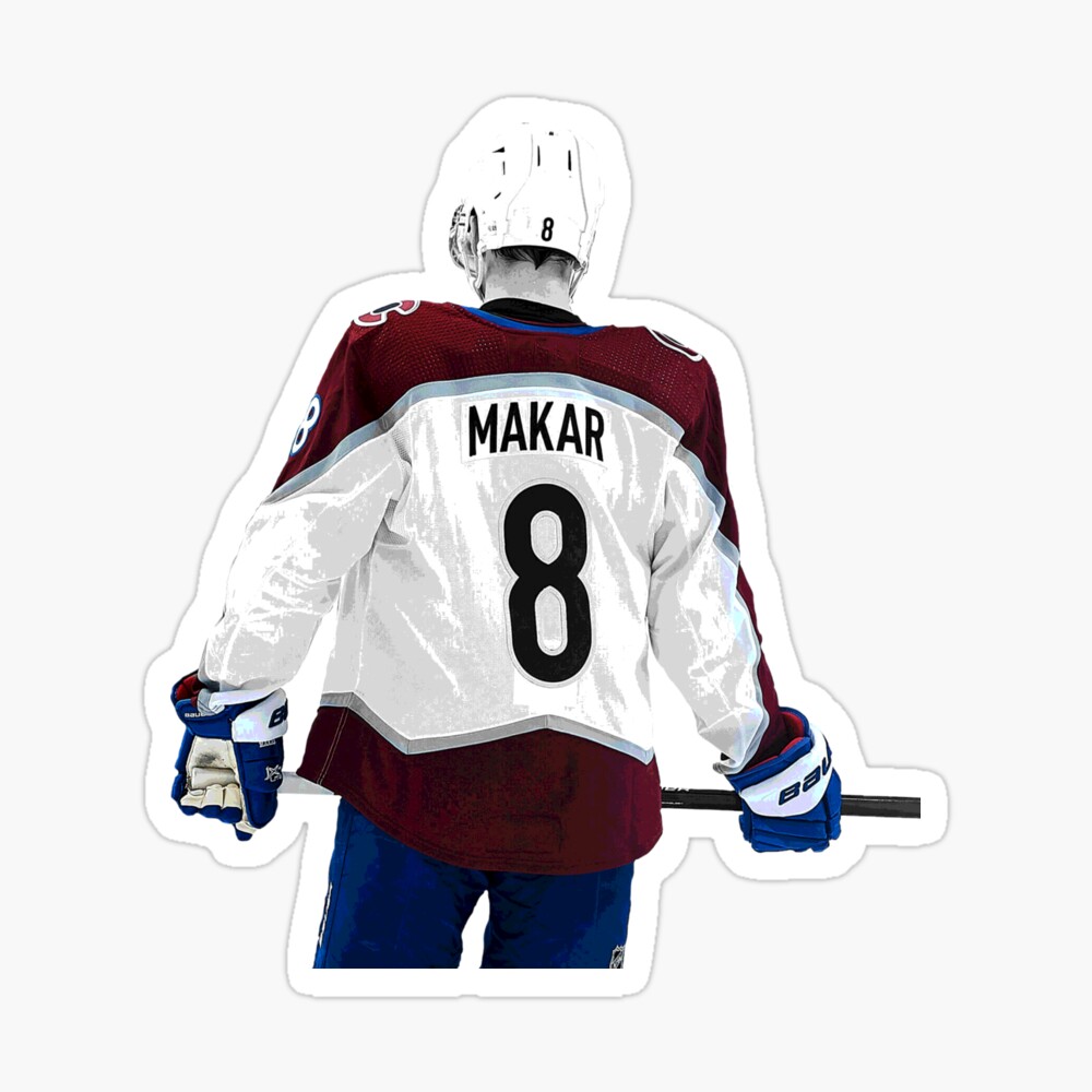 Cale Makar Colorado Avalanche Jersey Heart Colour Magnet for Sale by Jeff  Malo