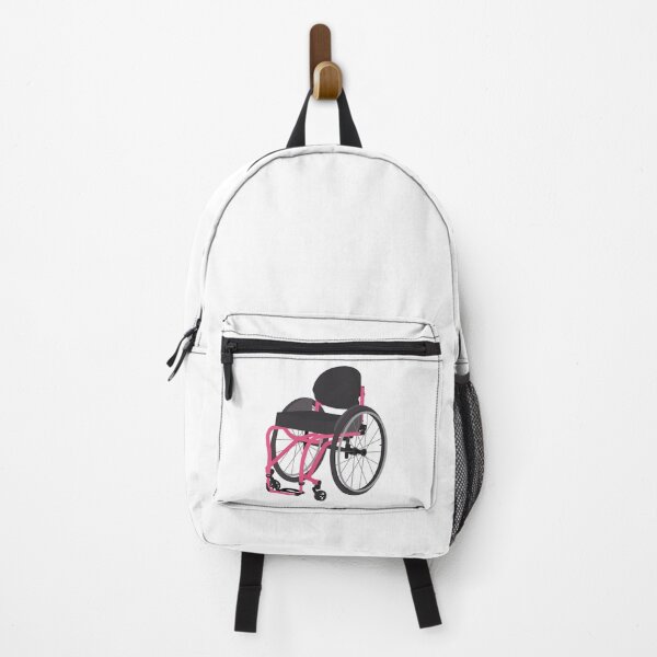Item preview, Wheelchair Vector (Pink Gitter) designed and sold by Ali Maeve Art.