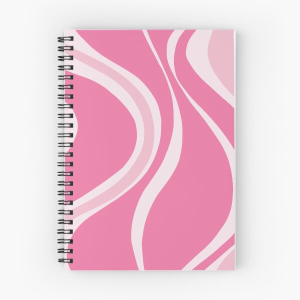 Item preview, Pink retro swirl 70s style pattern designed and sold by ReneMagritteArt.