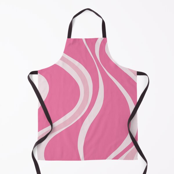 Item preview, Pink retro swirl 70s style pattern designed and sold by ReneMagritteArt.