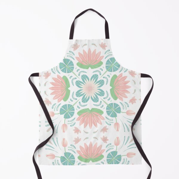 Item preview, Pink Lotus Tile Pattern designed and sold by CavaCreates.