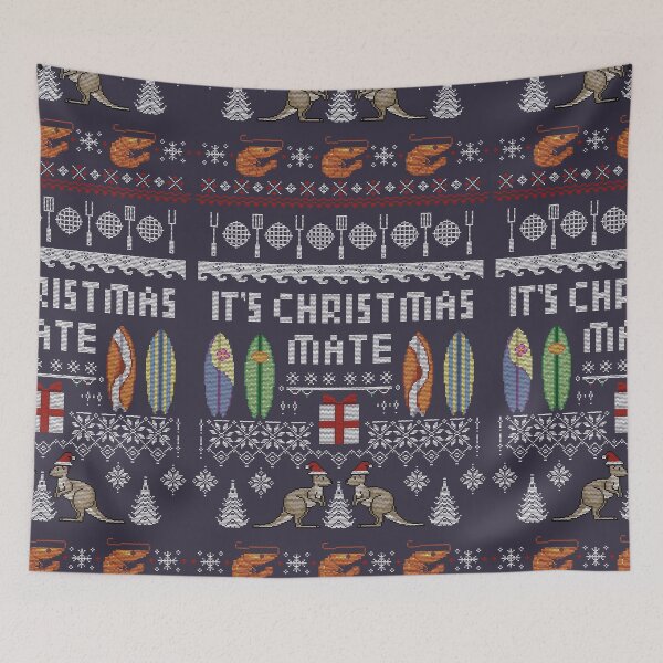 Artikelvorschau, Aussie Christmas Ugly Knit entworfen und verkauft von Milmino.
