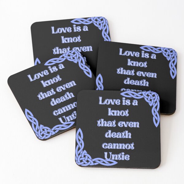 Item preview, Love is a knot that even death cannot untie  designed and sold by Lessonsprint.