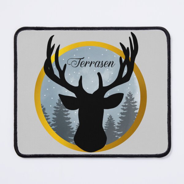 Item preview, Terrasen sticker doe in the forest designed and sold by RavenAMarie .