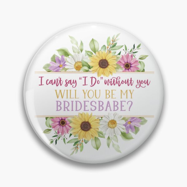 Item preview, Will You Be My Bridesbabe? designed and sold by mellibeedesigns.
