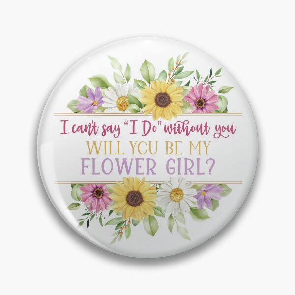 Item preview, Will You Be My Flower Girl? designed and sold by mellibeedesigns.