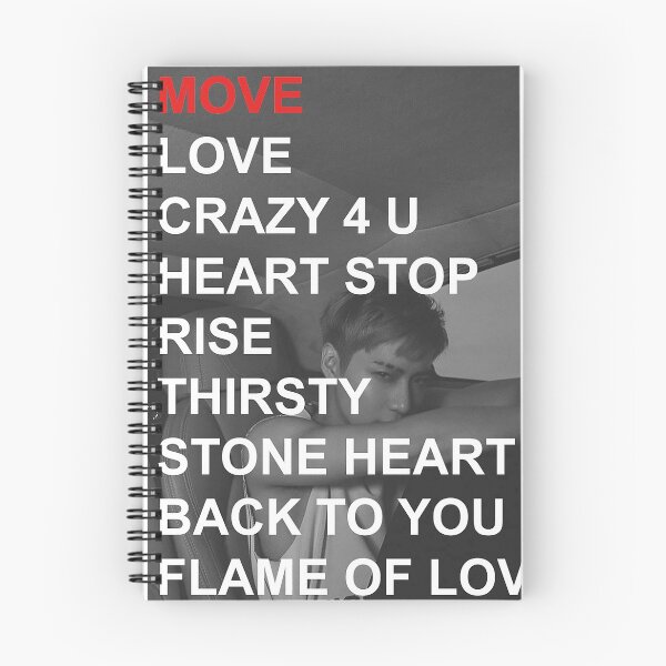 Item preview, Taemin - MOVE Album Tracklist designed and sold by ohsoshinee.