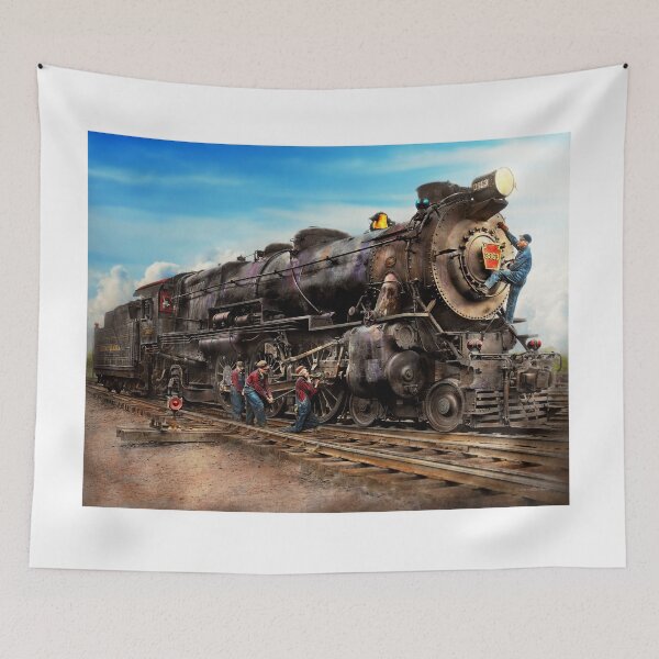 Item preview, Train - Working on the railroad 1930 designed and sold by Mike Savad Photography.