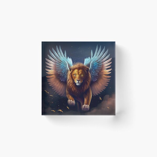 Item preview, Majestic Winged Lion designed and sold by Rednellanad.