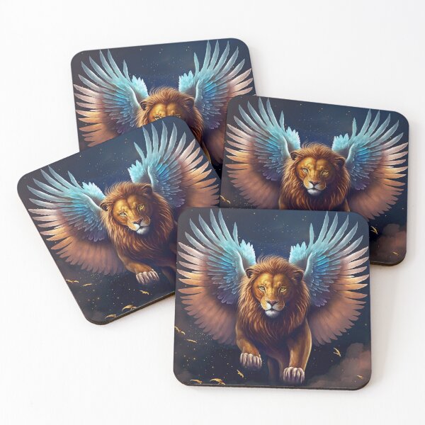 Item preview, Majestic Winged Lion designed and sold by Rednellanad.