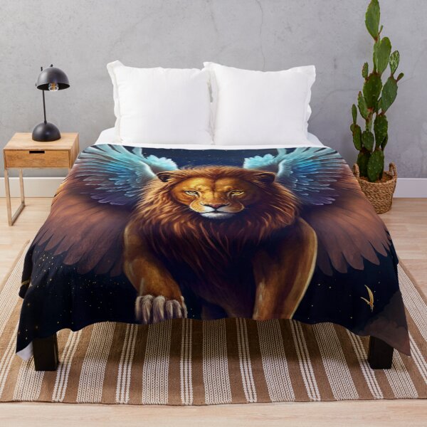 Item preview, Majestic Winged Lion designed and sold by Rednellanad.