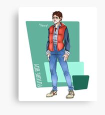 Marty McFly Canvas Print