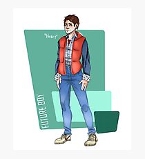 Marty McFly Photographic Print