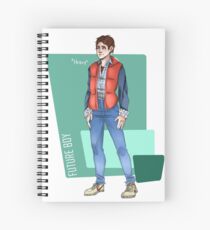 Marty McFly Spiral Notebook