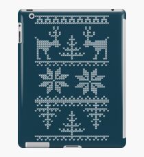 nordisches Strickmuster iPad-Hülle & Skin