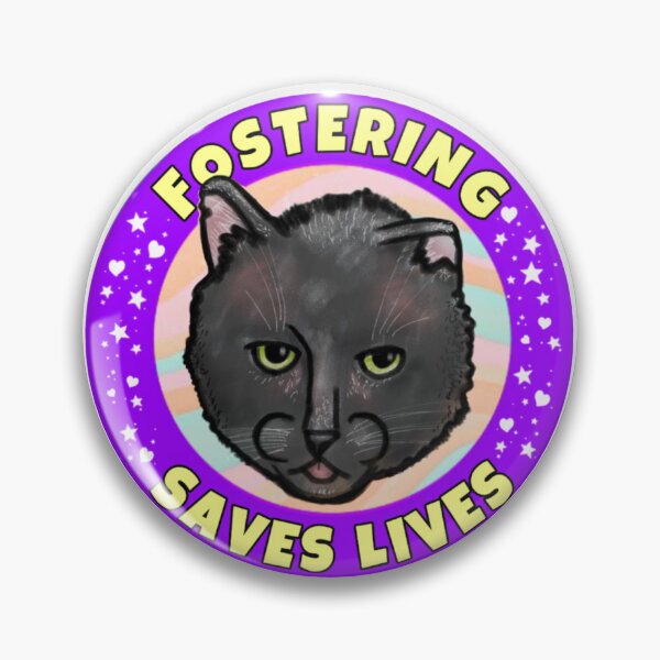 Item preview, Fostering Saves Lives Cat Design designed and sold by CatnipCreations.