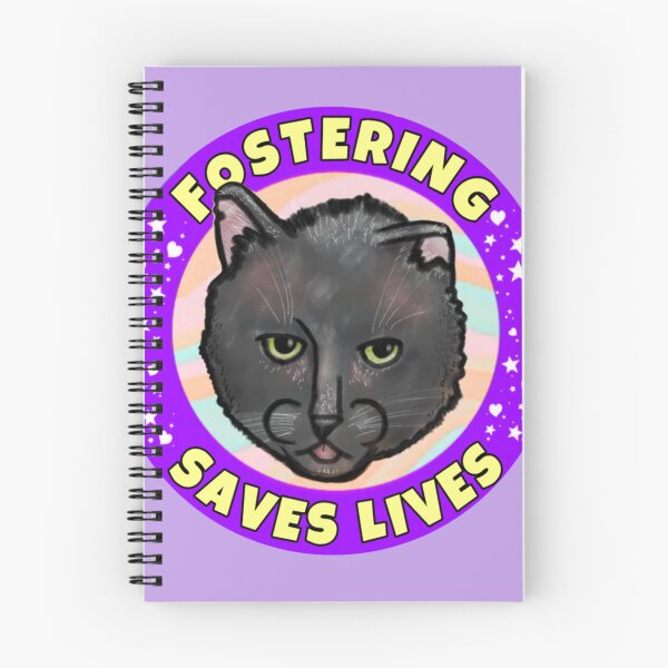 Item preview, Fostering Saves Lives Cat Design designed and sold by CatnipCreations.