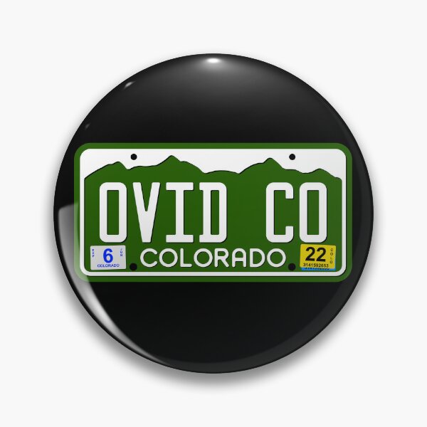 Item preview, Colorado License Plate - OVID CO designed and sold by RonTo.