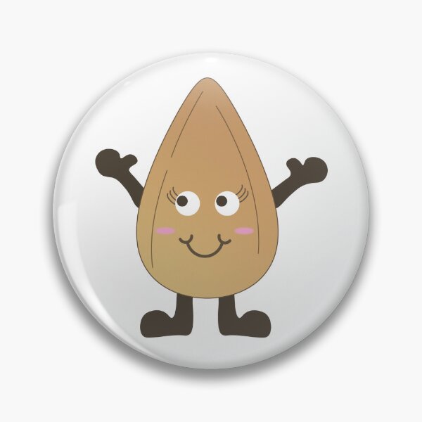 Item preview, Happy Smiling Almond  designed and sold by Suzakara Designs.