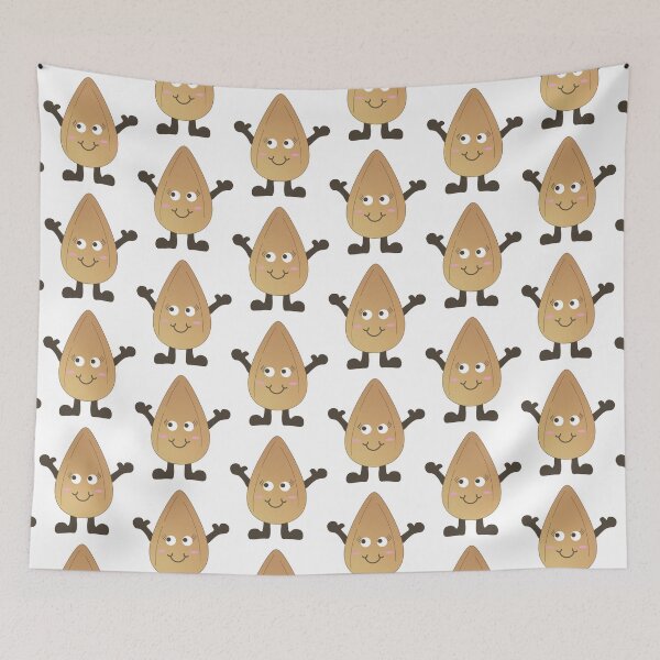 Item preview, Happy Smiling Almond  designed and sold by Suzakara Designs.