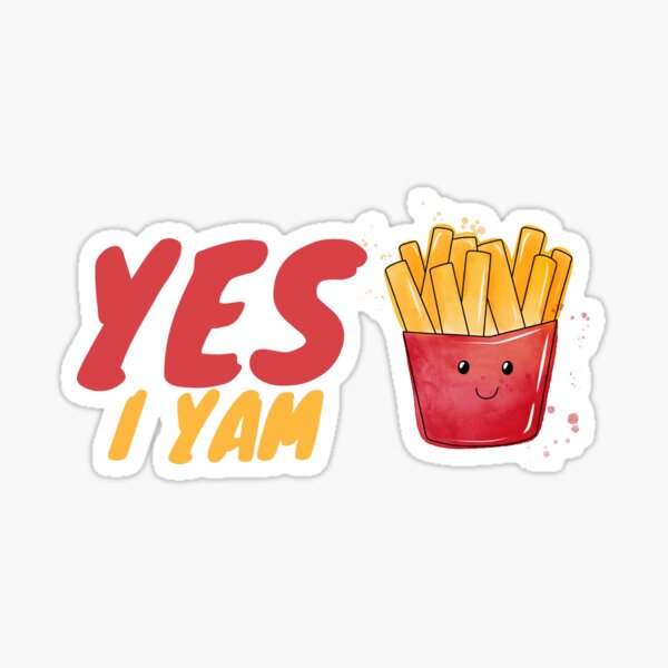 Item preview,  YES I YAM designed and sold by Ahmed  Feki.
