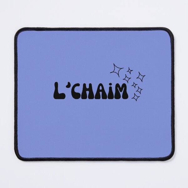 Item preview, L'chaim Lechaim To life Jewish Hebrew Toast Typography aesthetic designed and sold by Swagforbubby.