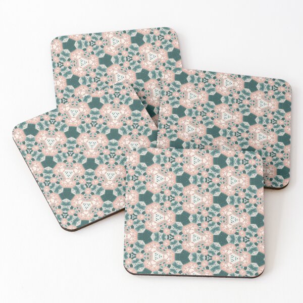 Item preview, Flowers in an Hexagonal Fractal Pattern designed and sold by jean-nicolas.