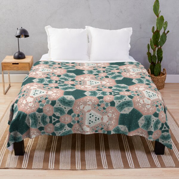 Item preview, Flowers in an Hexagonal Fractal Pattern designed and sold by jean-nicolas.