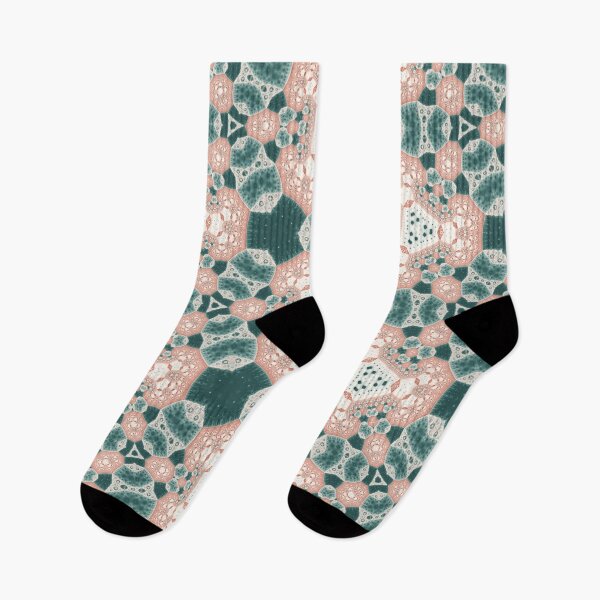 Item preview, Flowers in an Hexagonal Fractal Pattern designed and sold by jean-nicolas.