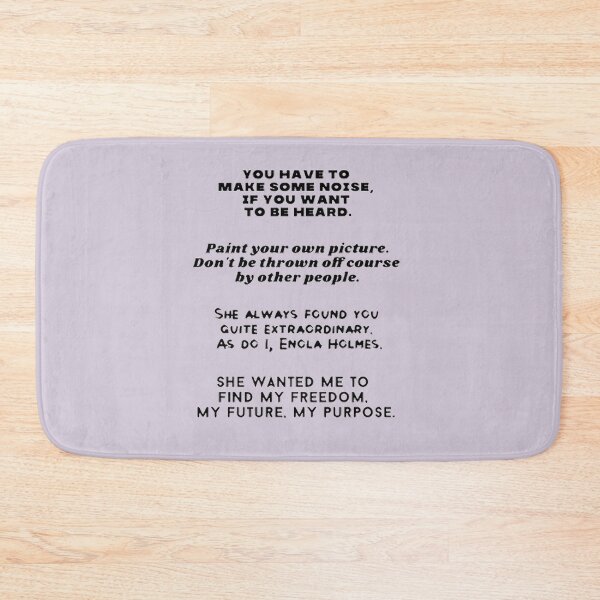 Item preview, A collection of Enola Holme's quotes designed and sold by Joshuas4.