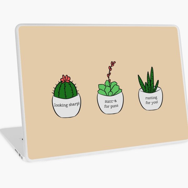 Succ-a for Puns Laptop Skin