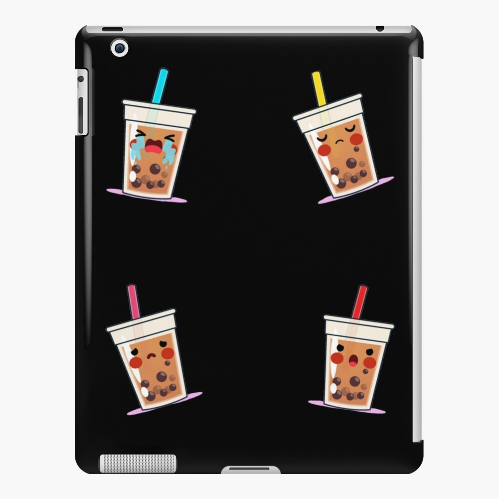 Bubble Tea Boba Tea Cute Bubble Tea Pack Sticker Set Ipad Case And Skin For Sale By Redakhatib 0213