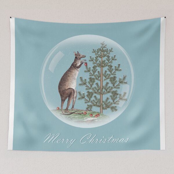 Item preview, Kangaroo Christmas #createarthistory designed and sold by MariaFernandes.