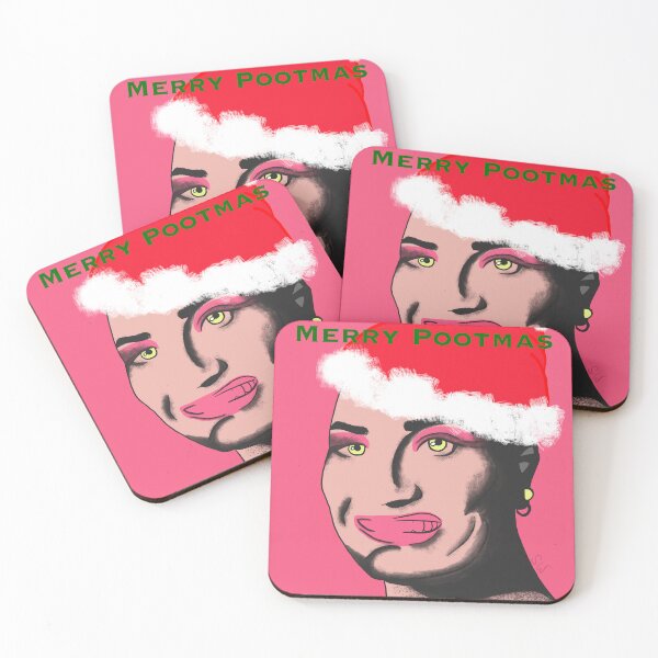 Item preview, Poot Lovato - Merry Pootmas text - Pop art - Meme designed and sold by gaslight-n.