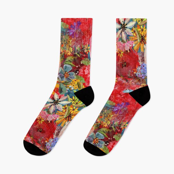 Item preview, Beautiful Bright Colorful Abstract Floral Pattern designed and sold by Sandy Richter.