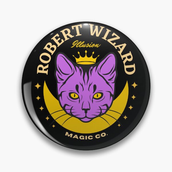 Item preview, ROBERT NAME: ROBERT WIZARD MAGIC CAT DESIGN. designed and sold by AlexRelax.