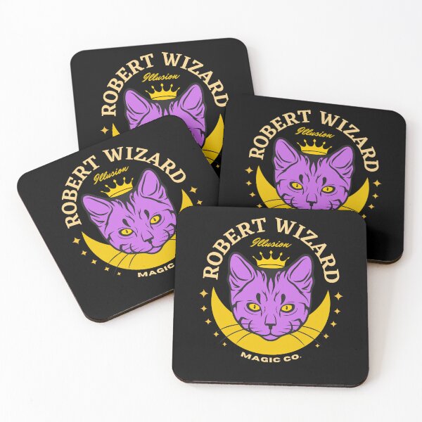 Item preview, ROBERT NAME: ROBERT WIZARD MAGIC CAT DESIGN. designed and sold by AlexRelax.