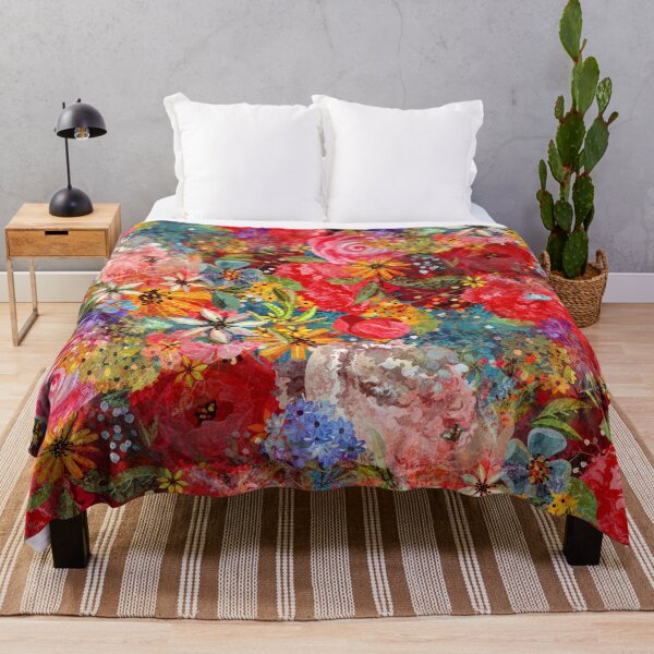 Item preview, Beautiful Bright Colorful Abstract Floral Pattern designed and sold by Sandy Richter.