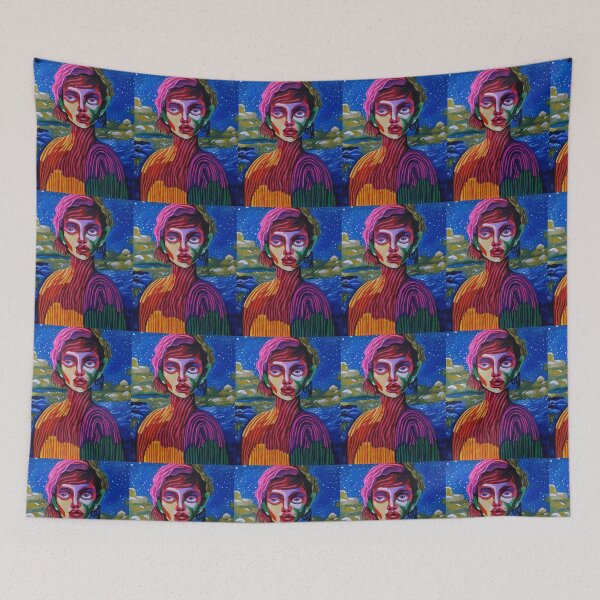 Item preview, Sea Portrait designed and sold by wildjellybeans.
