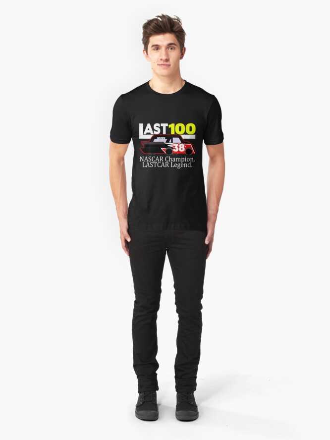 Alternate view of #LAST100 Jeff Green 100th Last-Place Finish Shirt Slim Fit T-Shirt