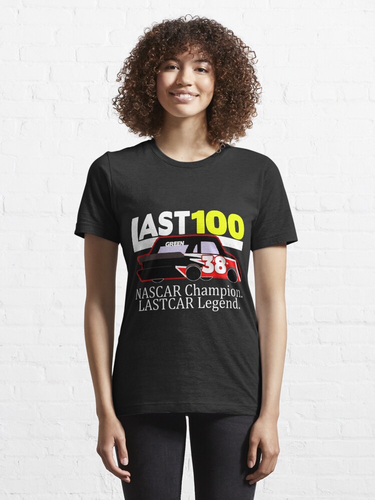 Thumbnail 6 of 7, Essential T-Shirt, #LAST100 Jeff Green 100th Last-Place Finish Shirt designed and sold by lastcaronbrock.