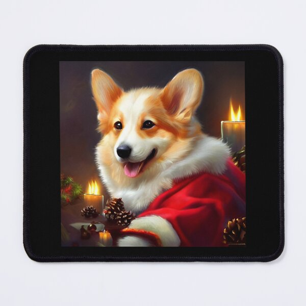 Item preview, AI Generated Art, Happy Howl-idays designed and sold by RabbitHoleMI.