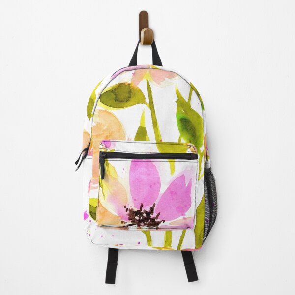 Item preview, Colorful watercolor wildflowers bouquet art designed and sold by Tammy Kaye.