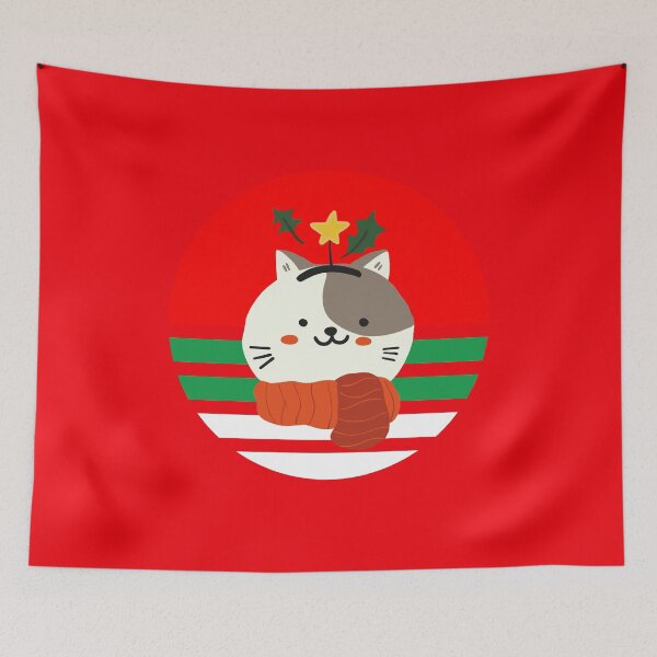 Item preview, Merry Catmas Christmas Cat  designed and sold by ColourTrials.
