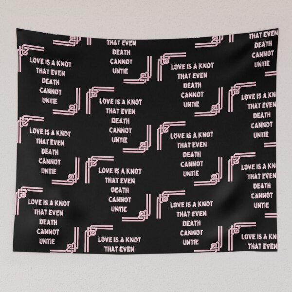Item preview, Love is a knot that even death cannot untie, lovely  designed and sold by Lessonsprint.
