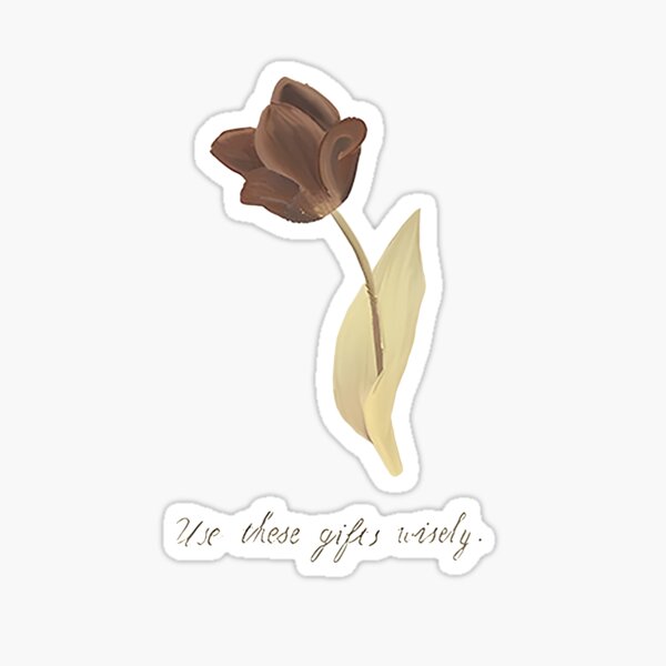 "Enola Holmes Flower Card" Sticker for Sale by Joshuas4 Redbubble